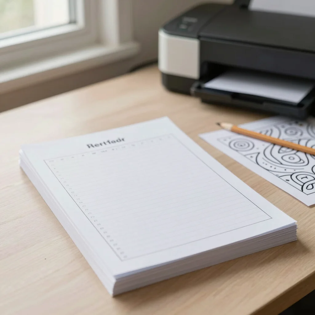 Choosing Paper for Printable Activities